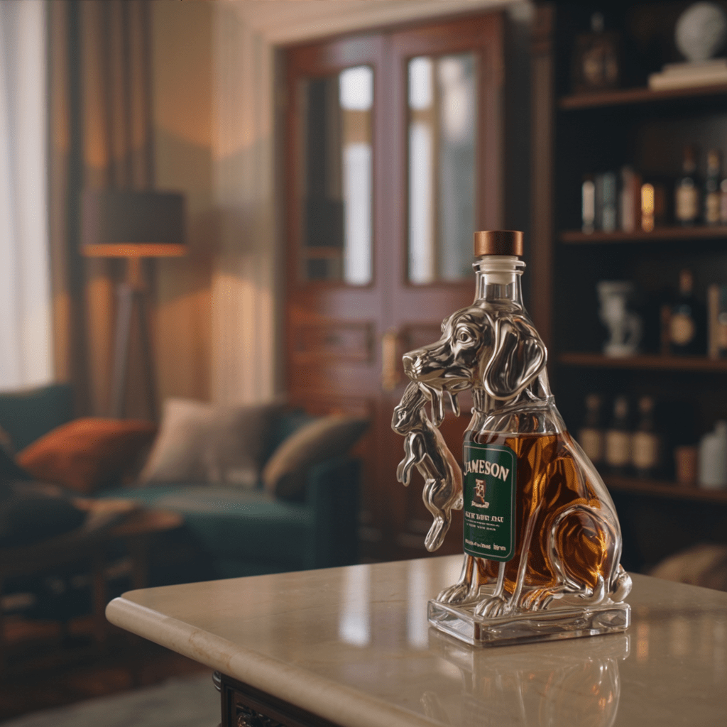 Bouteille de Whiskey - Édition Spéciale Amis Fidèles