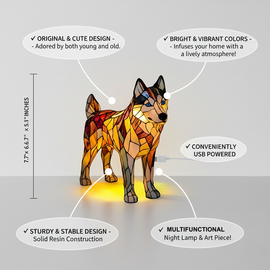 Nala – Lampada del Cane Incantato LED - Henrrys