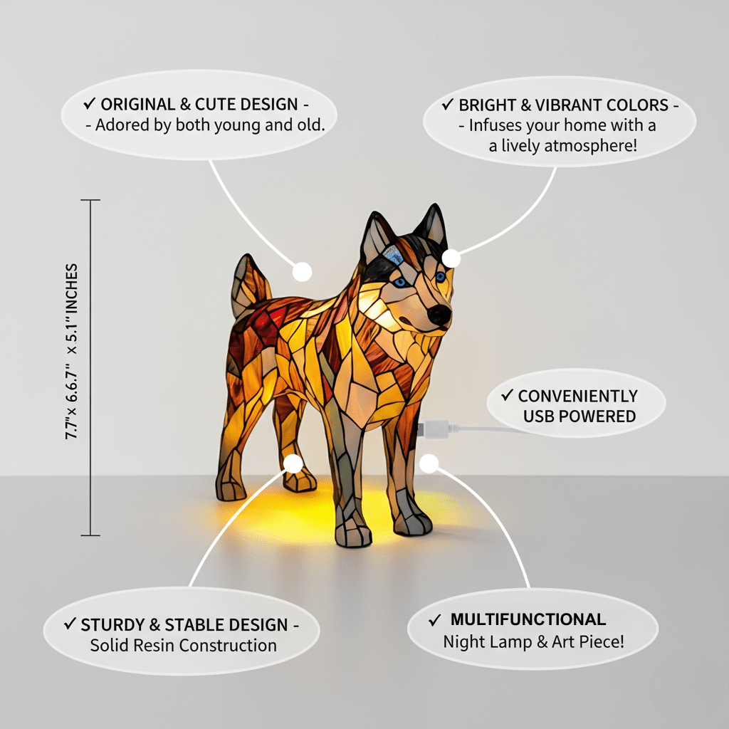 Nala – Lampada del Cane Incantato LED - Henrrys