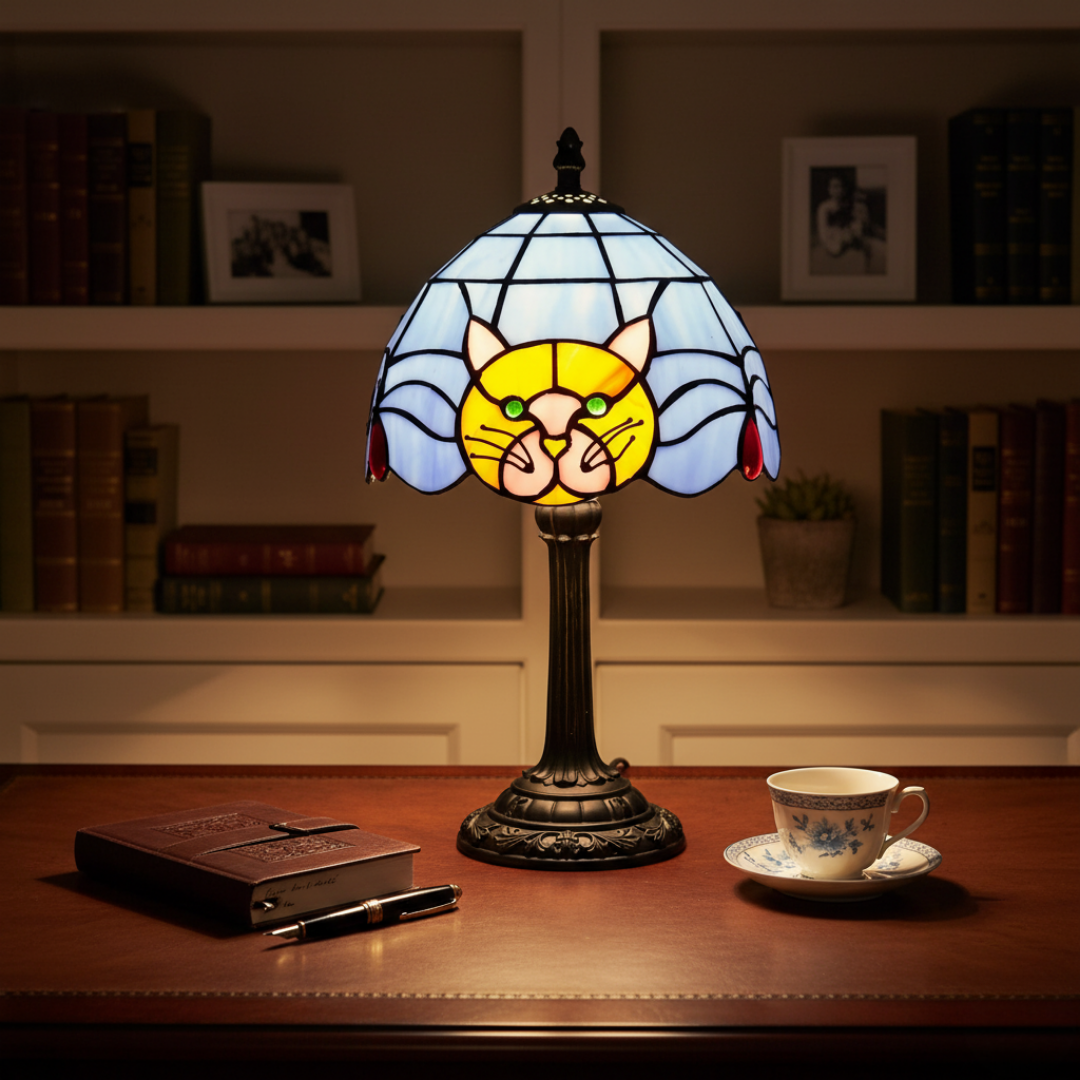 Gatto – Lampada Barocca Vintage da Comodino LED - Henrrys
