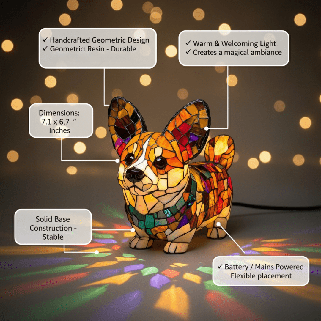 Corgi – Lampada Radiante LED - Henrrys