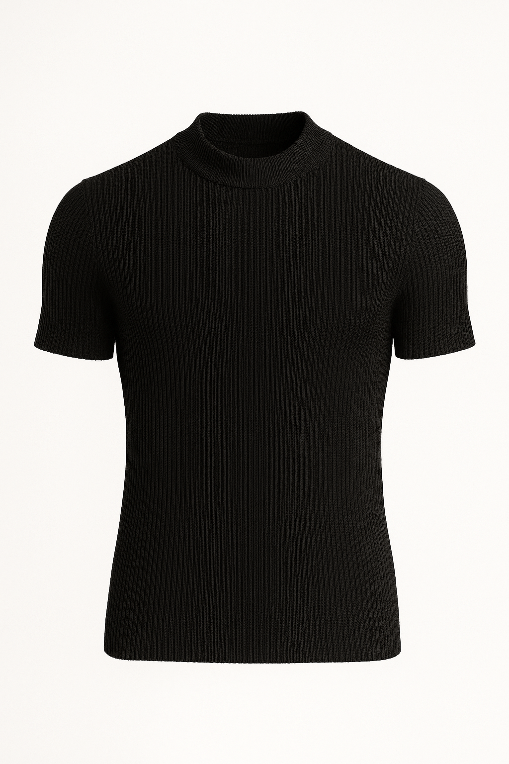 T-shirt à col côtelé - Henrrys