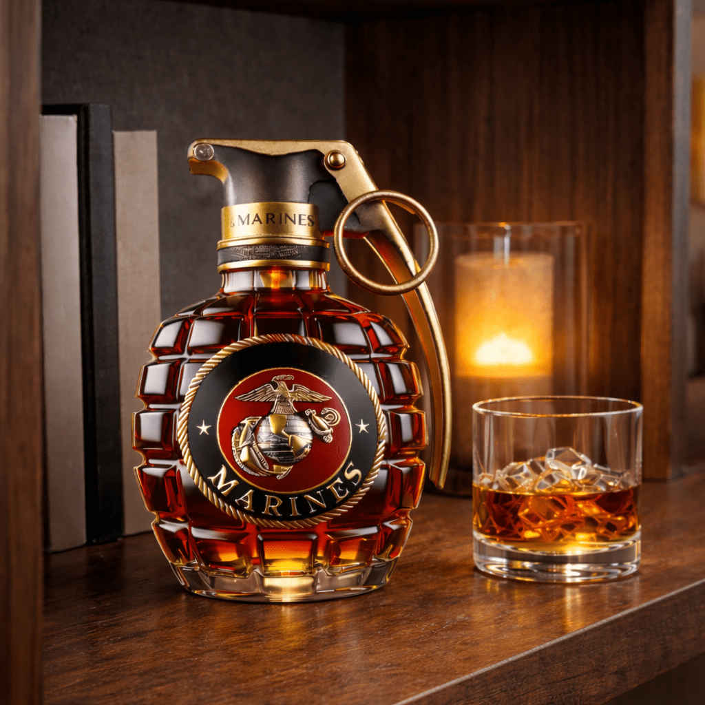Bouteille de Whisky Grenade - L'Élégance de la Grenade - Henrrys
