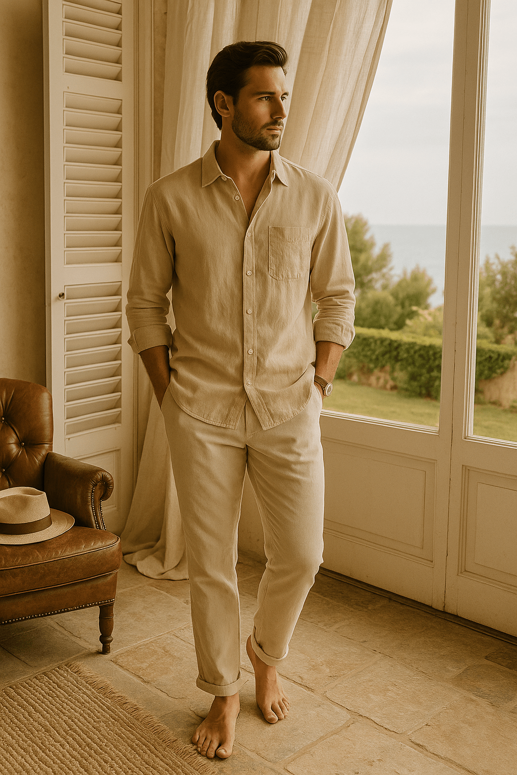 Chemise Henrrys en Lin - Henrrys