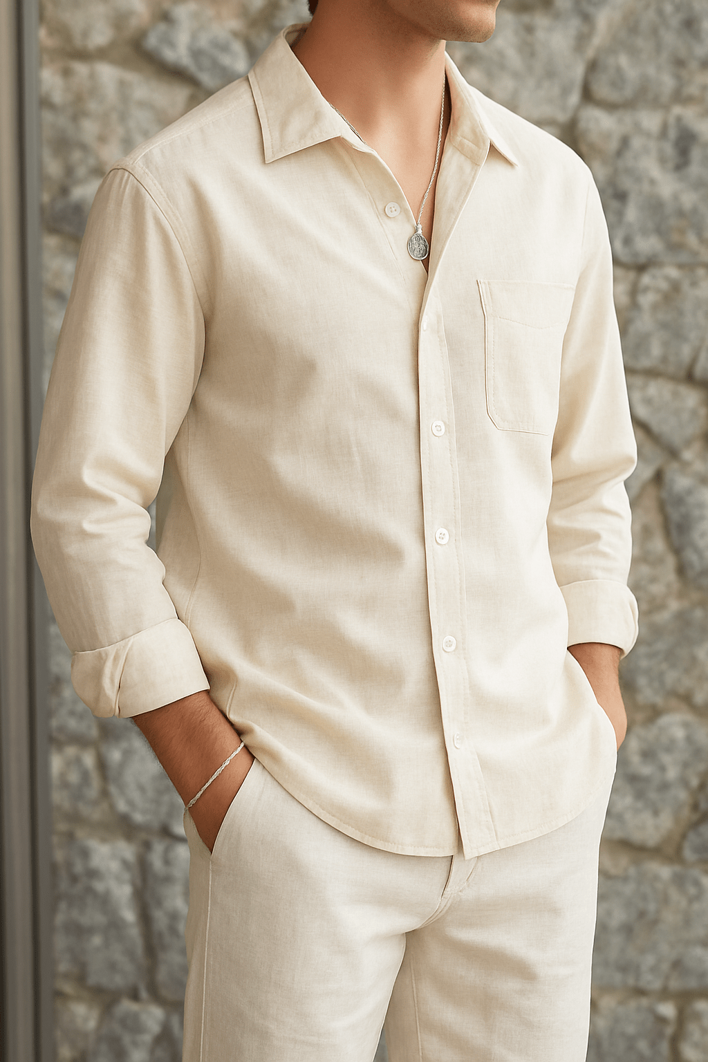 Chemise Henrrys en Lin - Henrrys