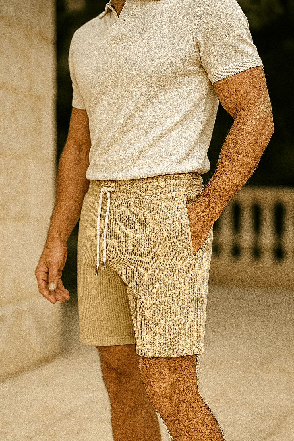 Short Classique Texturé - Henrrys