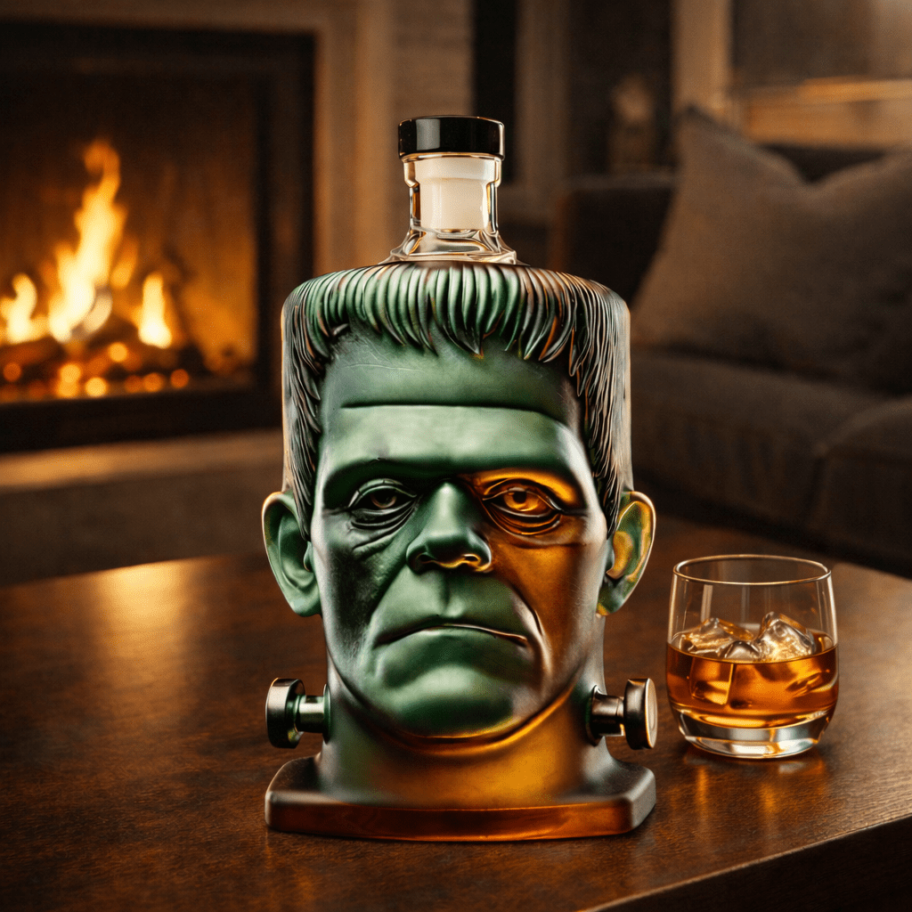 Bouteille de Whisky - Édition Frankenstein - Henrrys