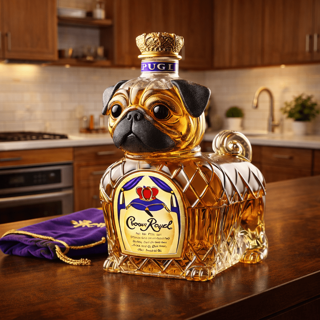 Bouteille de Whisky - Bouledogue Français : Élégance et Charisme pour Connaisseurs - Henrrys