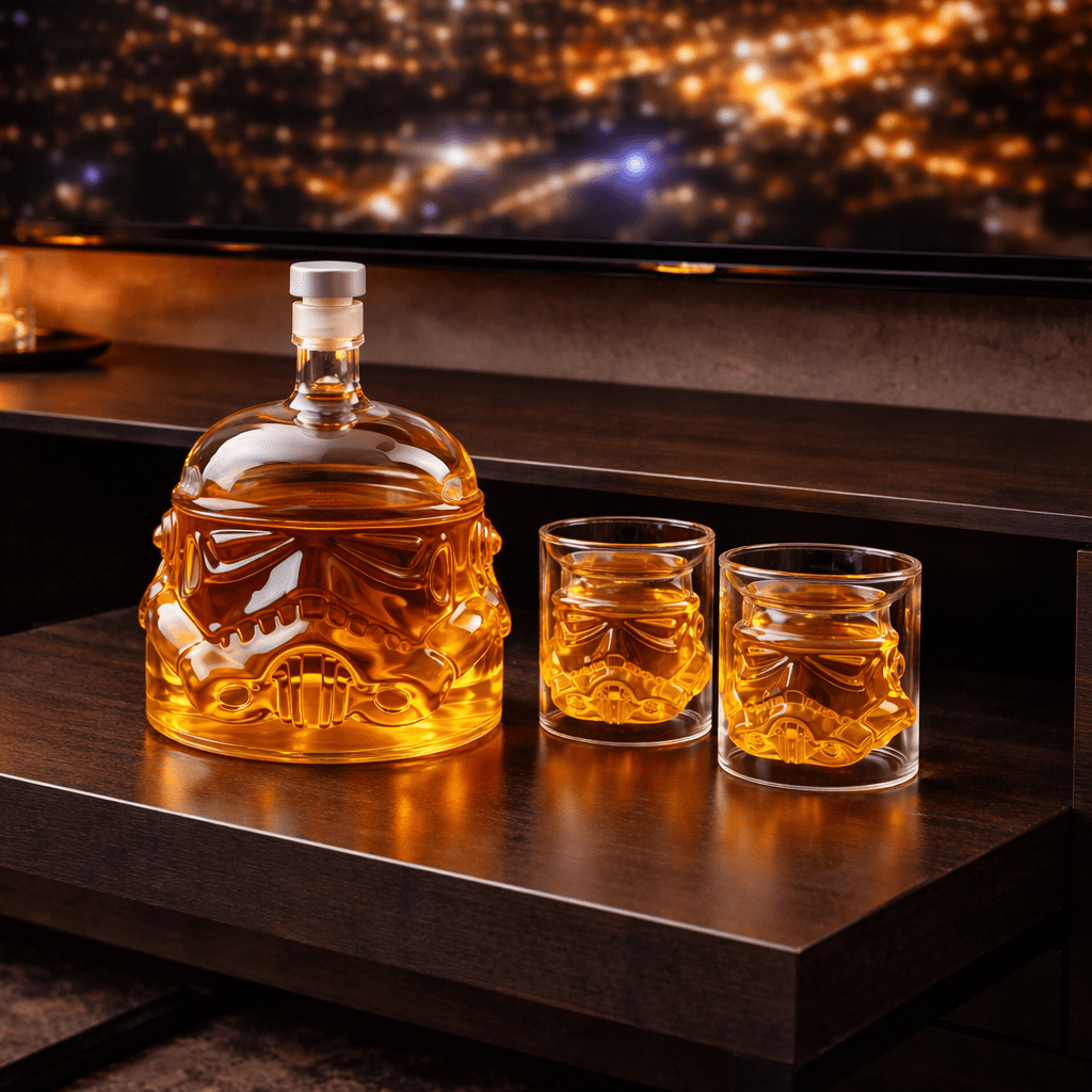 Set de Dégustation de Whisky : Carafe et Verres Élégants
