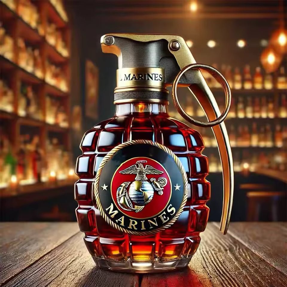 Bouteille de Whisky Grenade - L'Élégance de la Grenade - Henrrys