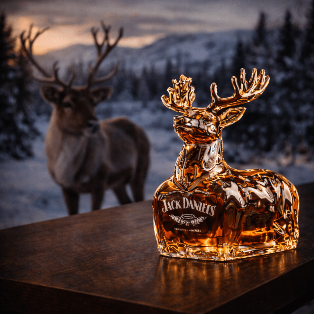 Whisky Jack Daniel's - Édition de Noël Renne : Le Cadeau Parfait pour les Fêtes - Henrrys