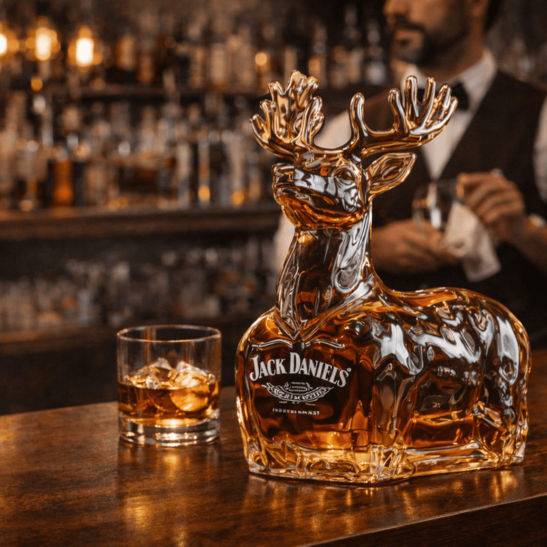 Whisky Jack Daniel's - Édition de Noël Renne : Le Cadeau Parfait pour les Fêtes - Henrrys