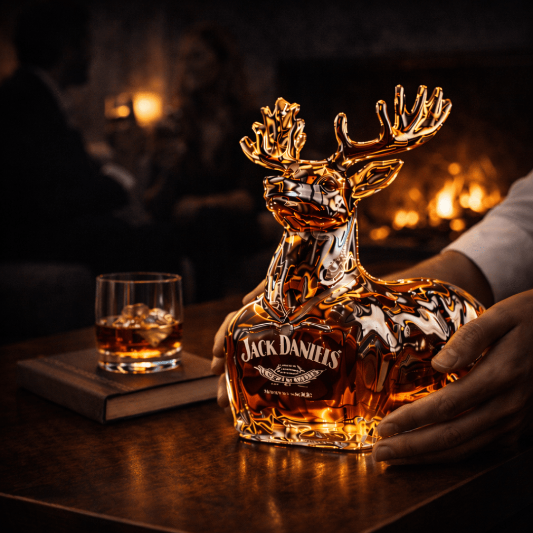 Whisky Jack Daniel's - Édition de Noël Renne : Le Cadeau Parfait pour les Fêtes - Henrrys