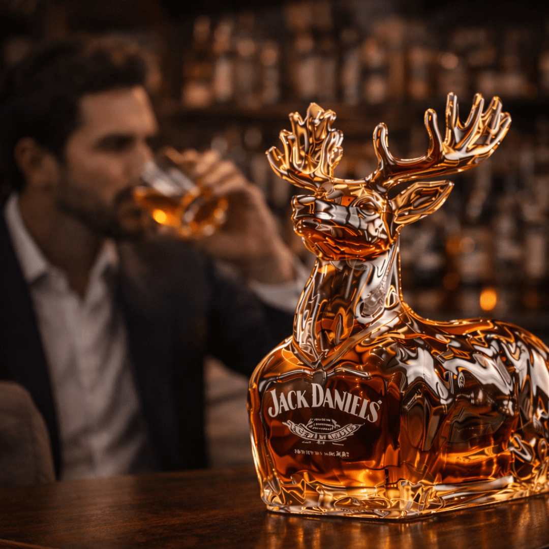 Whisky Jack Daniel's - Édition de Noël Renne : Le Cadeau Parfait pour les Fêtes - Henrrys