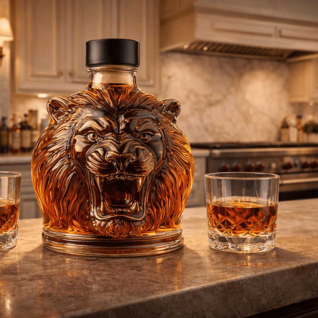 Carafe à Whisky - Édition Lion
