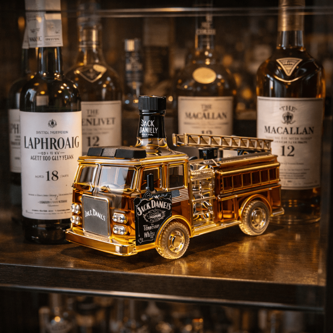 Bouteille de Whisky Jack Daniel's - Édition Pompiers - Henrrys