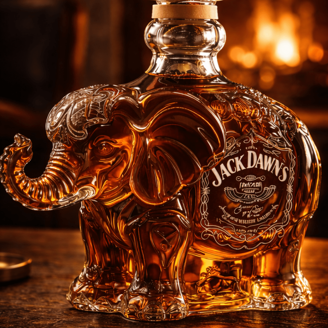 Bouteille de Whisky Jack Daniel's - Édition Éléphant