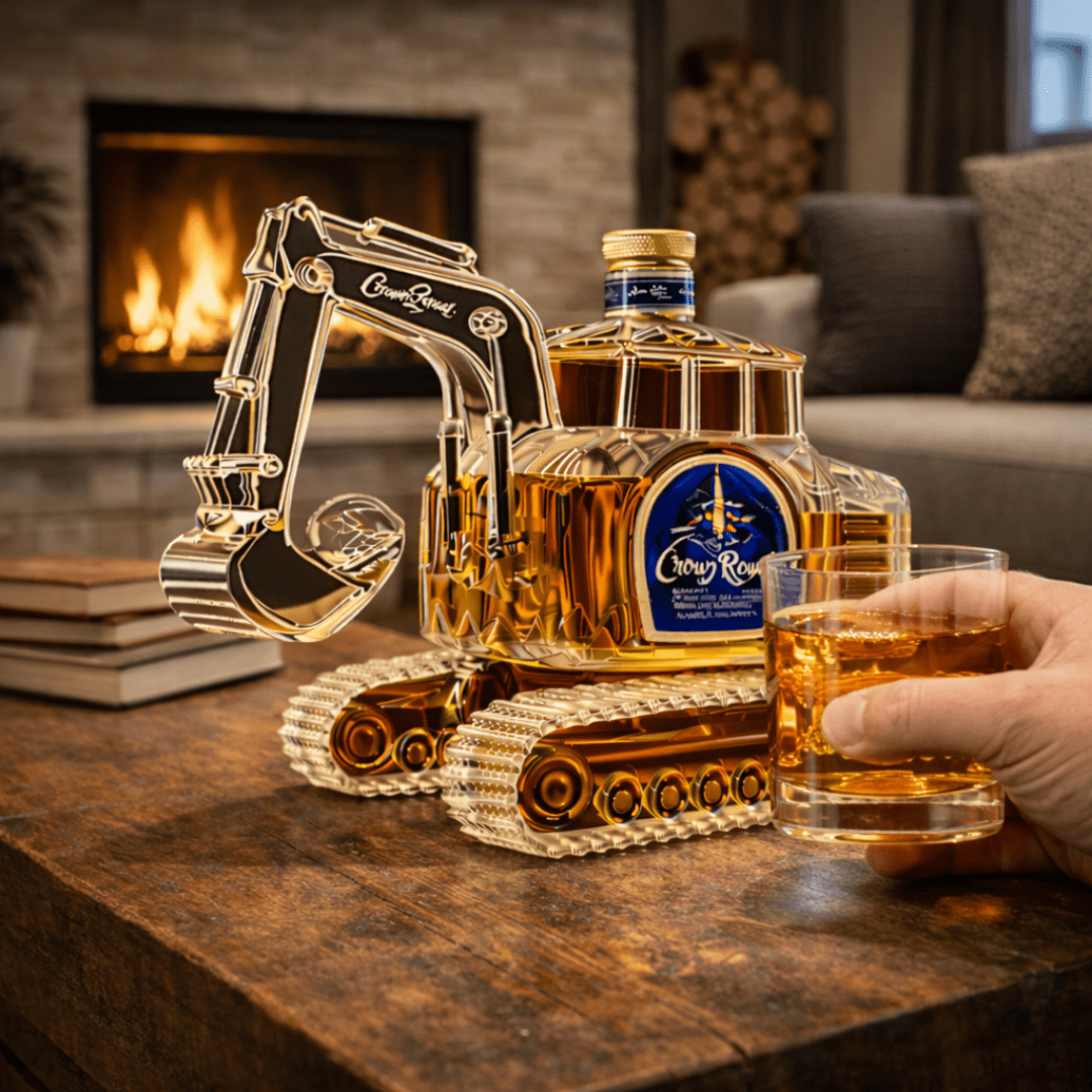 Bouteille de Whisky - Édition Pelleteuse : L'Essence de la Force - Henrrys