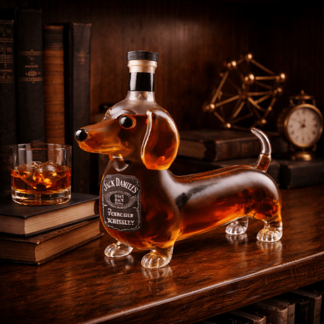 Bouteille de Whisky Jack Daniel's - Édition Teckel