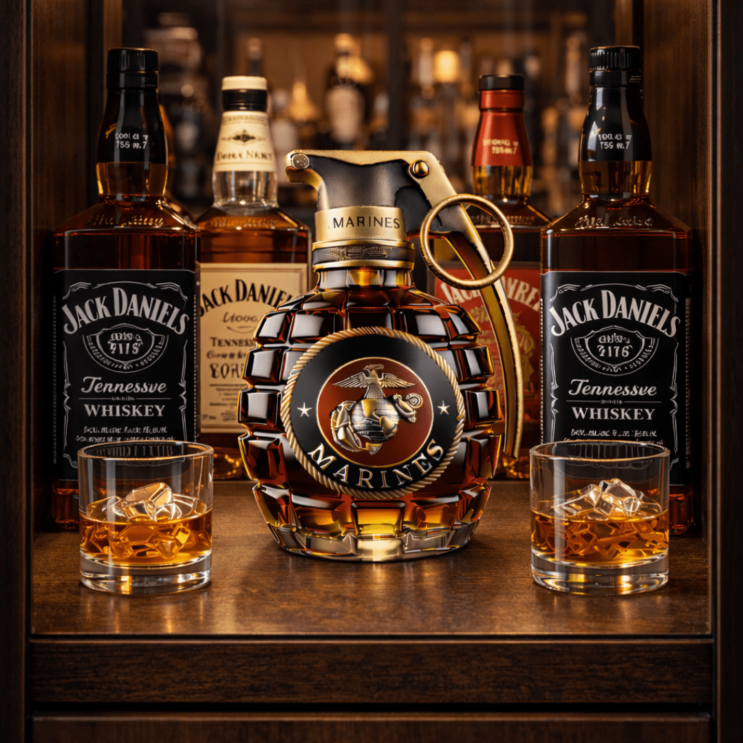 Bouteille de Whisky Grenade - L'Élégance de la Grenade - Henrrys