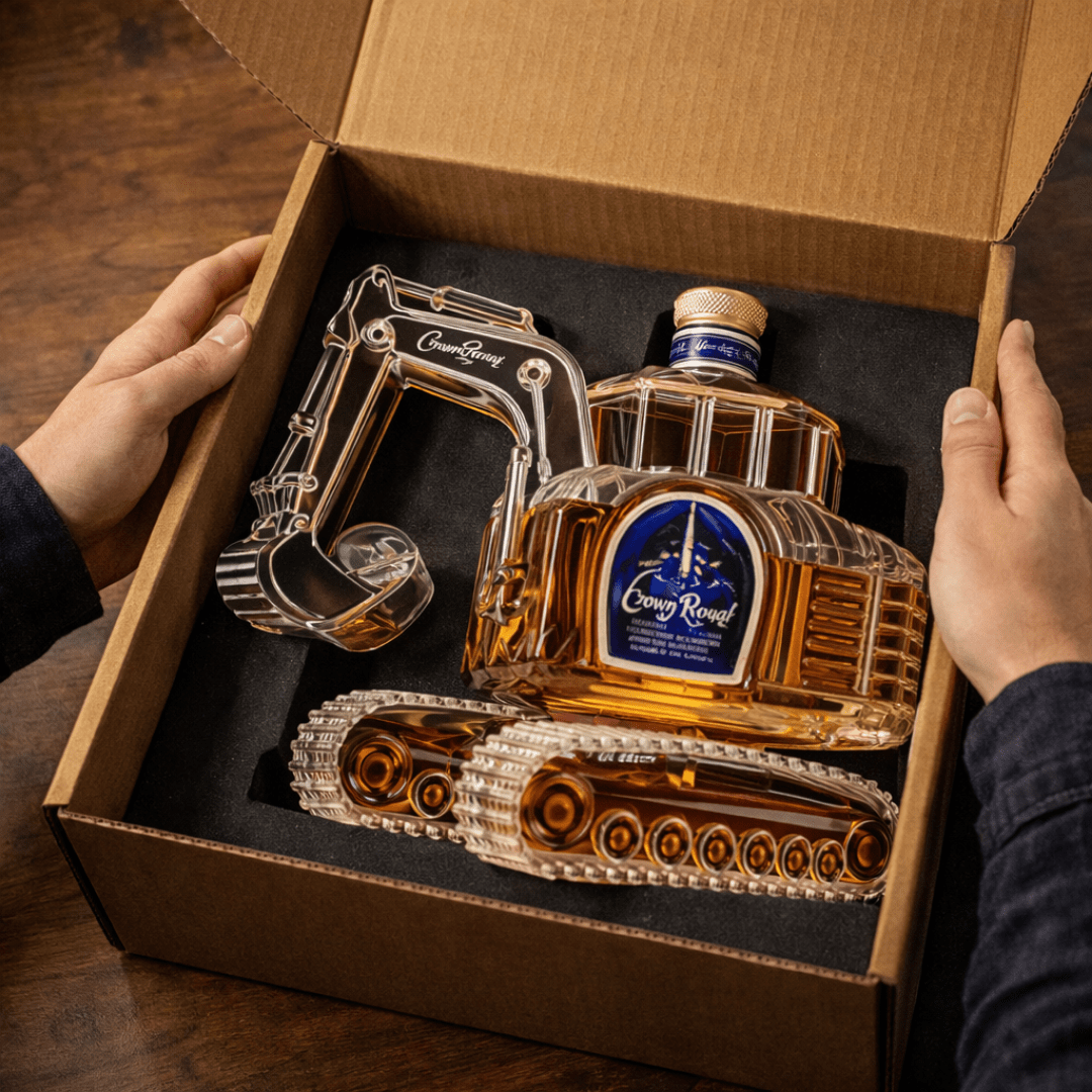 Bouteille de Whisky - Édition Pelleteuse : L'Essence de la Force - Henrrys
