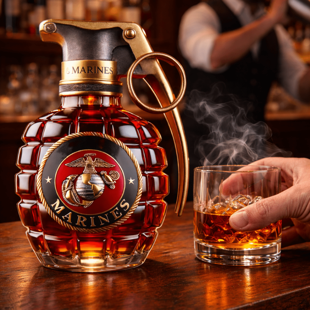 Bouteille de Whisky Grenade - L'Élégance de la Grenade - Henrrys