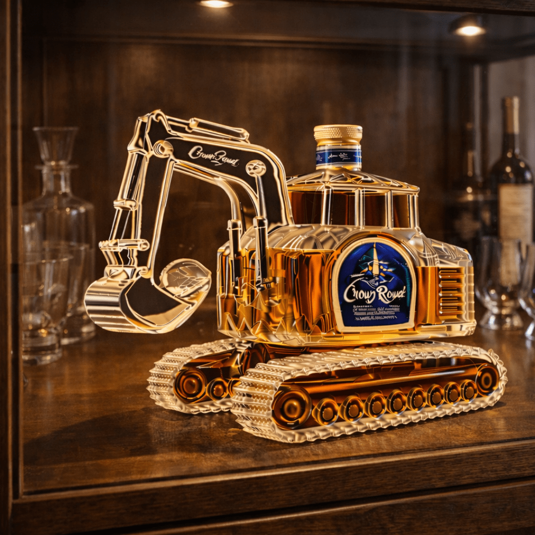 Bouteille de Whisky - Édition Pelleteuse : L'Essence de la Force - Henrrys