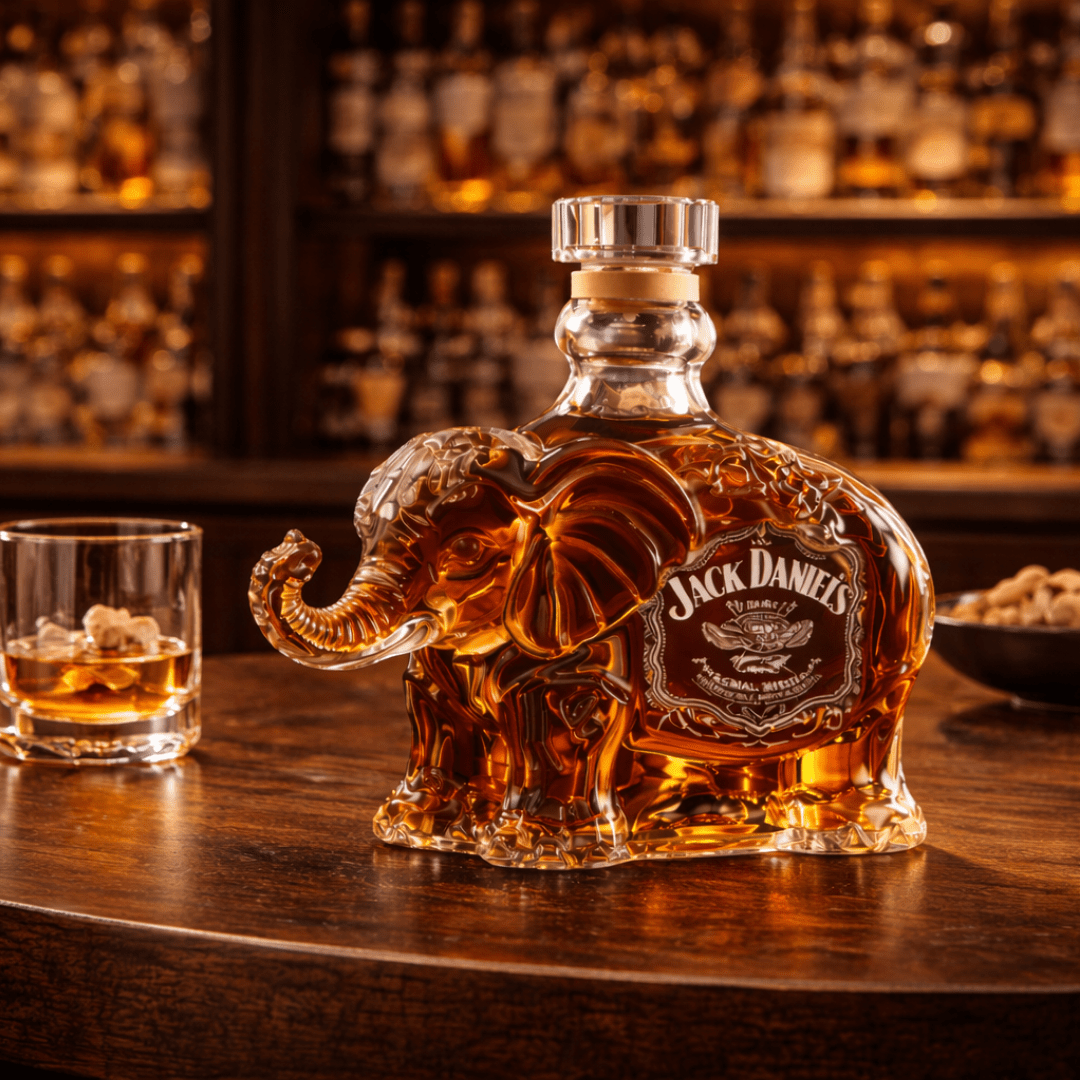 Bouteille de Whisky Jack Daniel's - Édition Éléphant