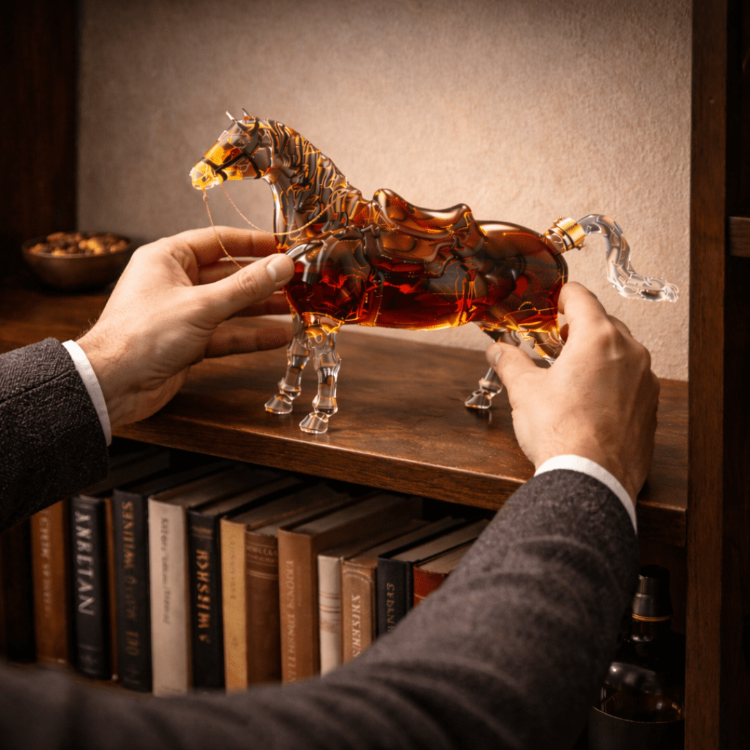 Decanter per Whisky - Edizione Cavallo