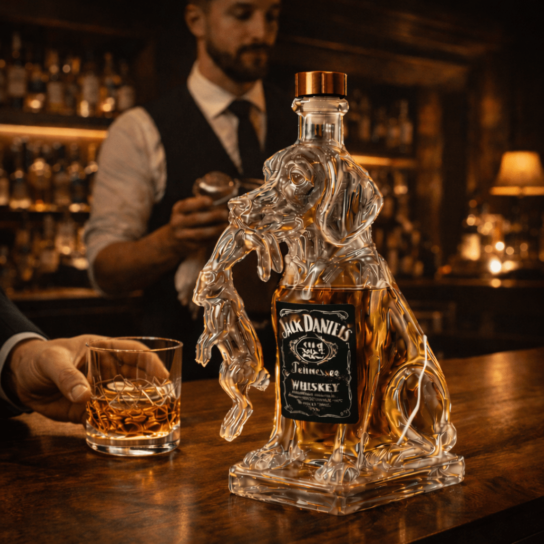 Bouteille de Whiskey - Édition Spéciale Amis Fidèles