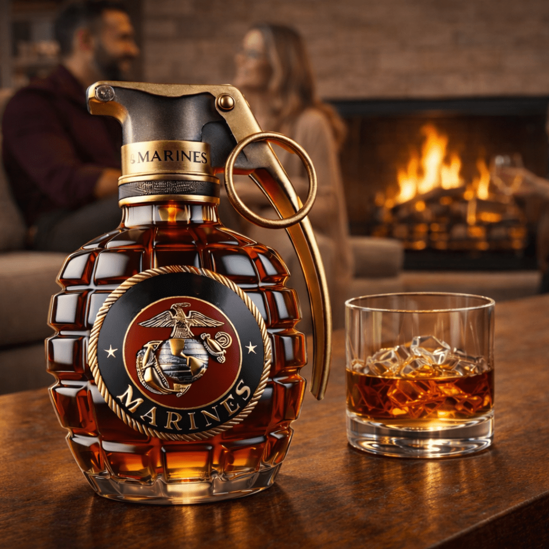 Bouteille de Whisky Grenade - L'Élégance de la Grenade - Henrrys