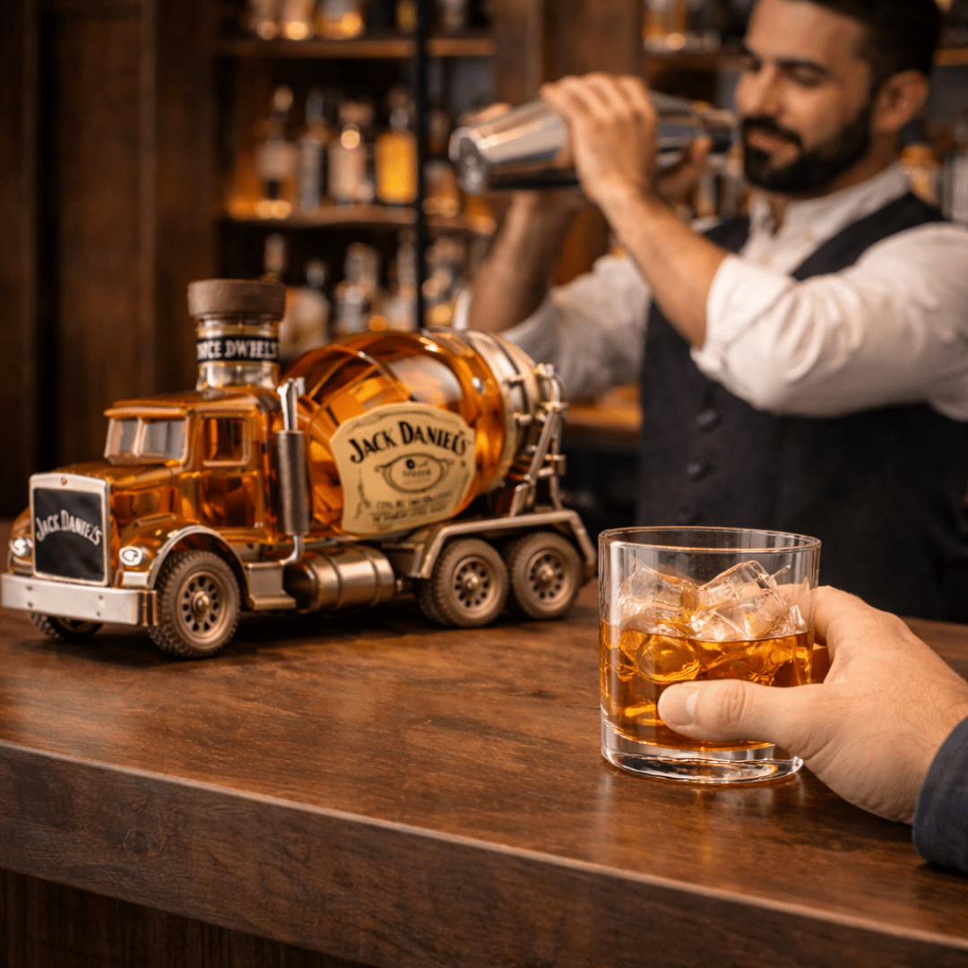 Bouteille de Whisky Jack Daniel's - Édition Camion - Henrrys