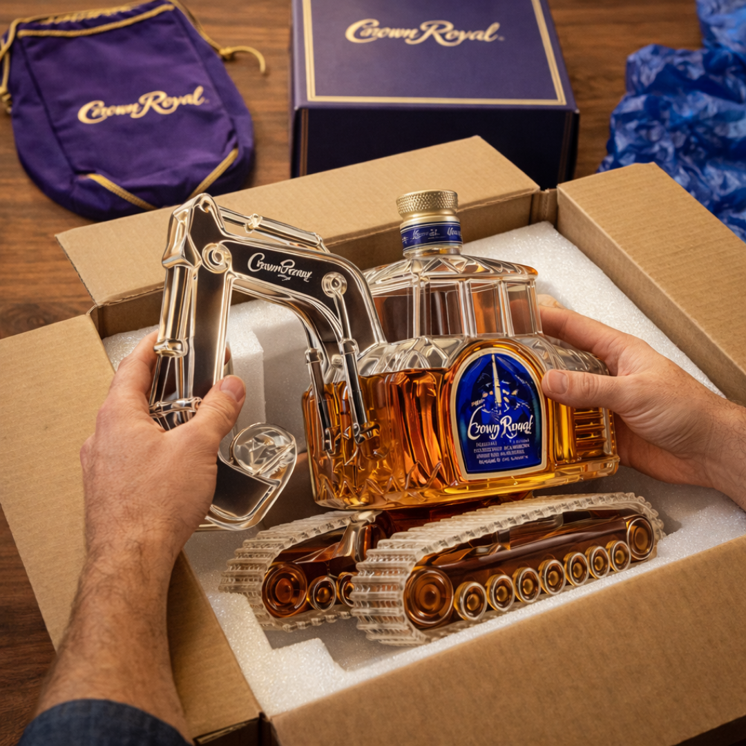 Bouteille de Whisky - Édition Pelleteuse : L'Essence de la Force