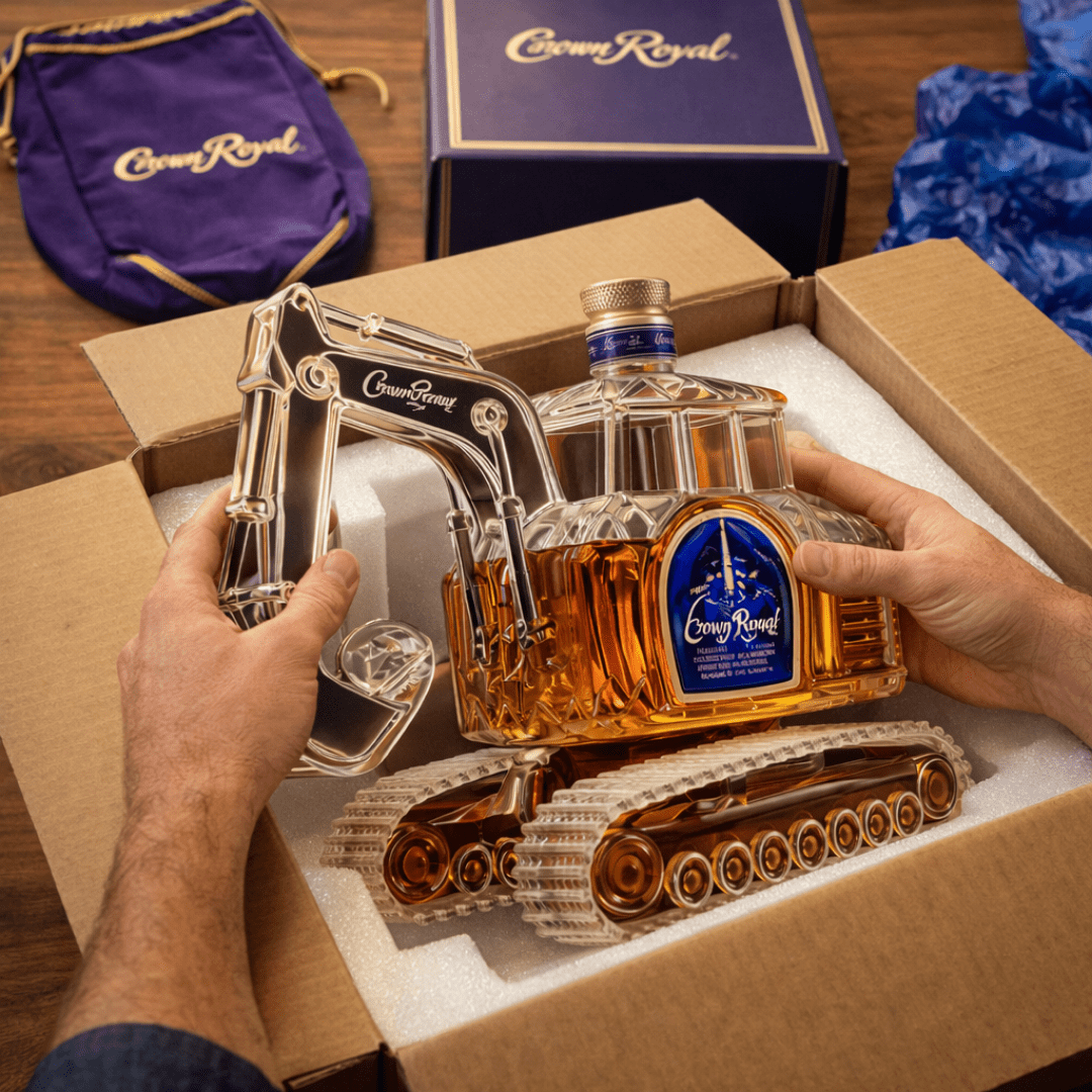 Bouteille de Whisky - Édition Pelleteuse : L'Essence de la Force - Henrrys