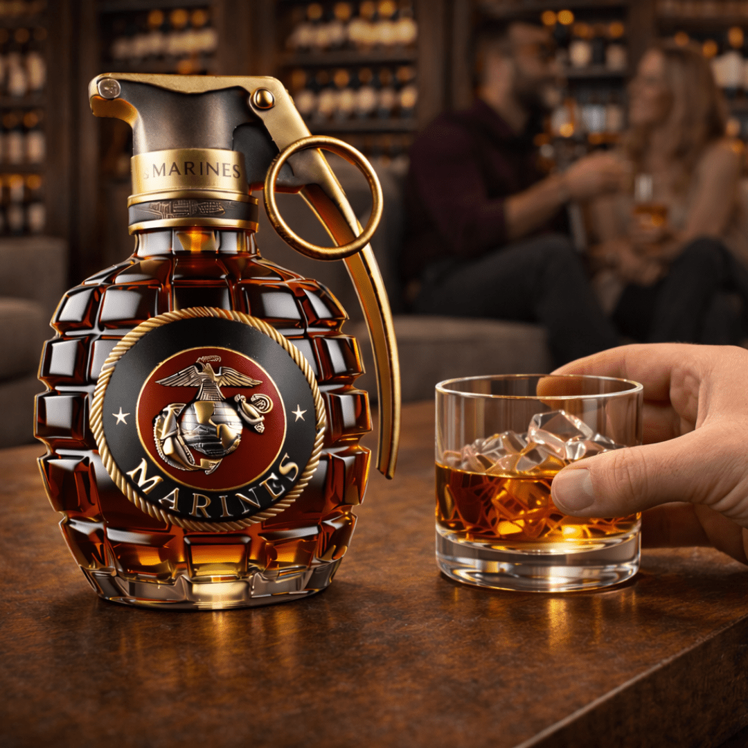 Bouteille de Whisky Grenade - L'Élégance de la Grenade - Henrrys