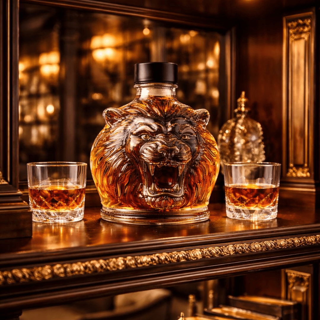 Carafe à Whisky - Édition Lion