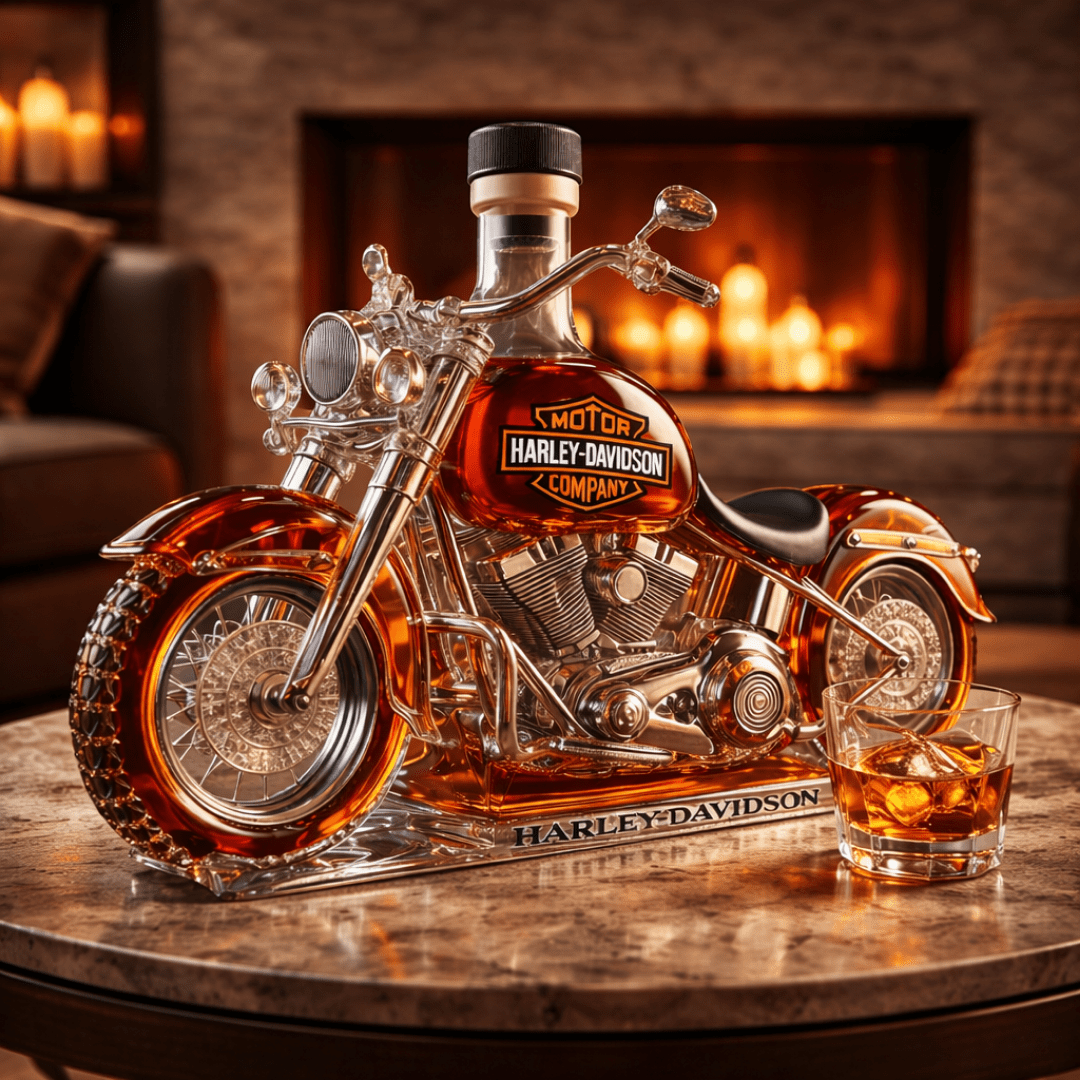 Bouteille de Whisky Harley Davidson - Édition de Collection - Henrrys