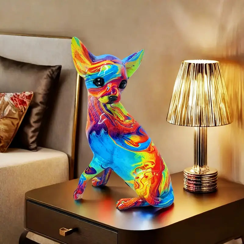 Chihuahua – Lampada in Resina Viva LED - Henrrys