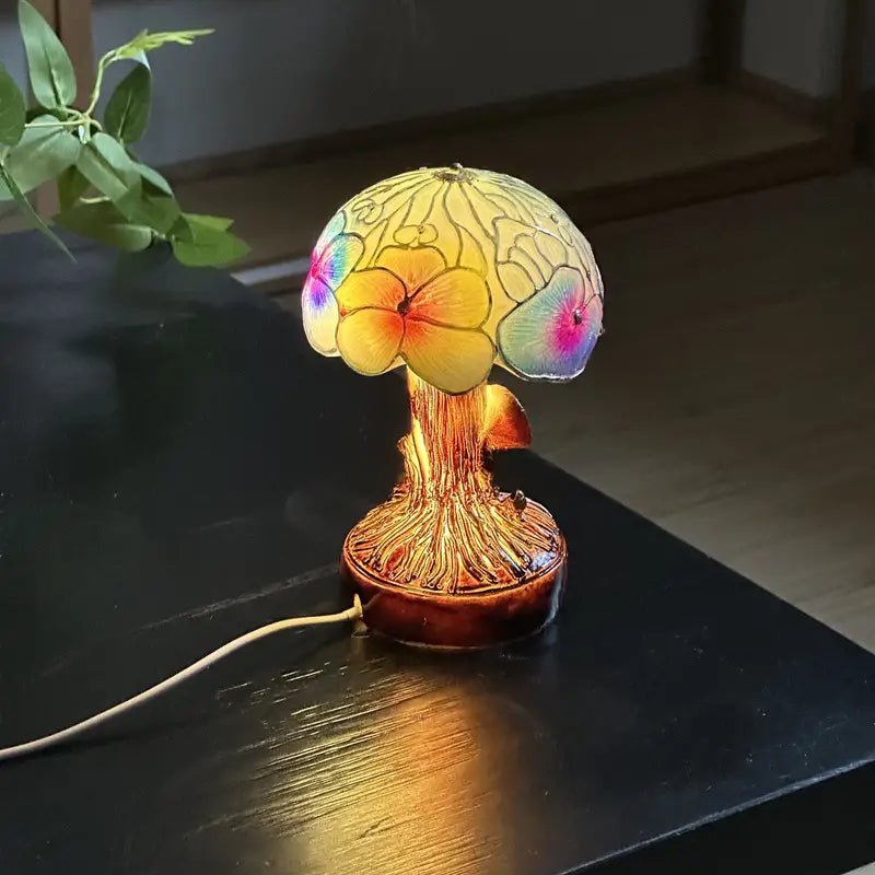Fungo – Lampada Boho Chic con Motivi Floreali - Henrrys