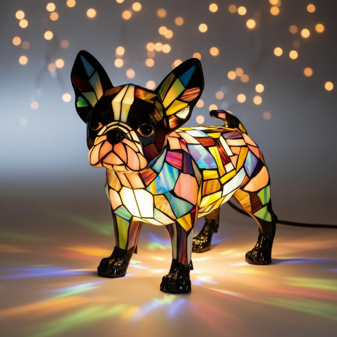 Boston Terrier – Lampada dell'Eleganza LED - Henrrys