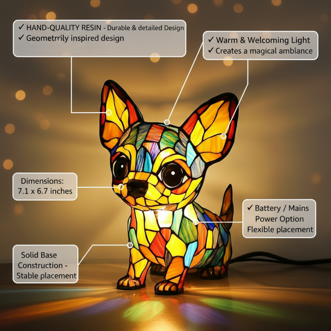 Chihuahua – Ciondolo Incantevole LED - Henrrys