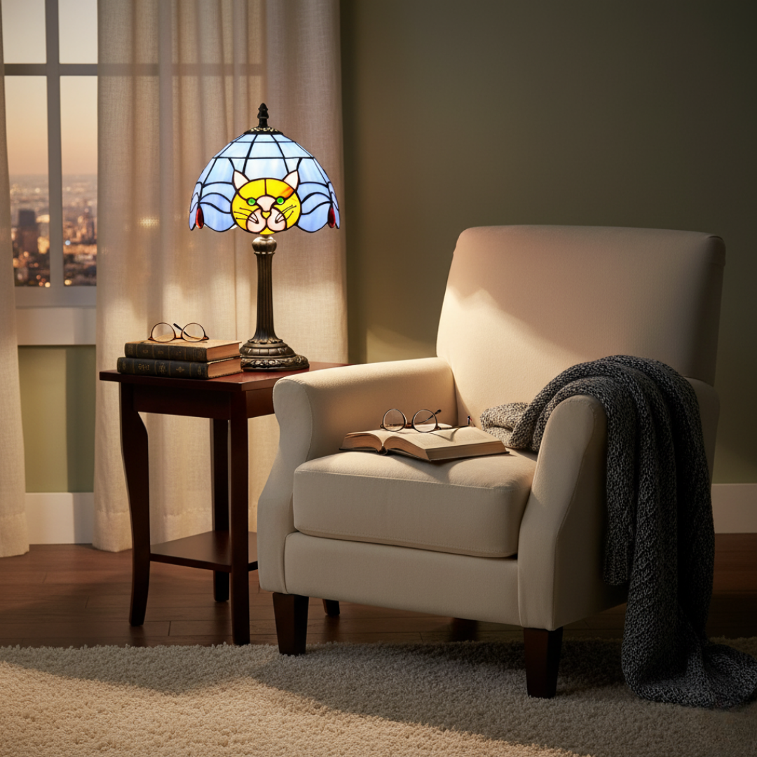 Gatto – Lampada Barocca Vintage da Comodino LED - Henrrys