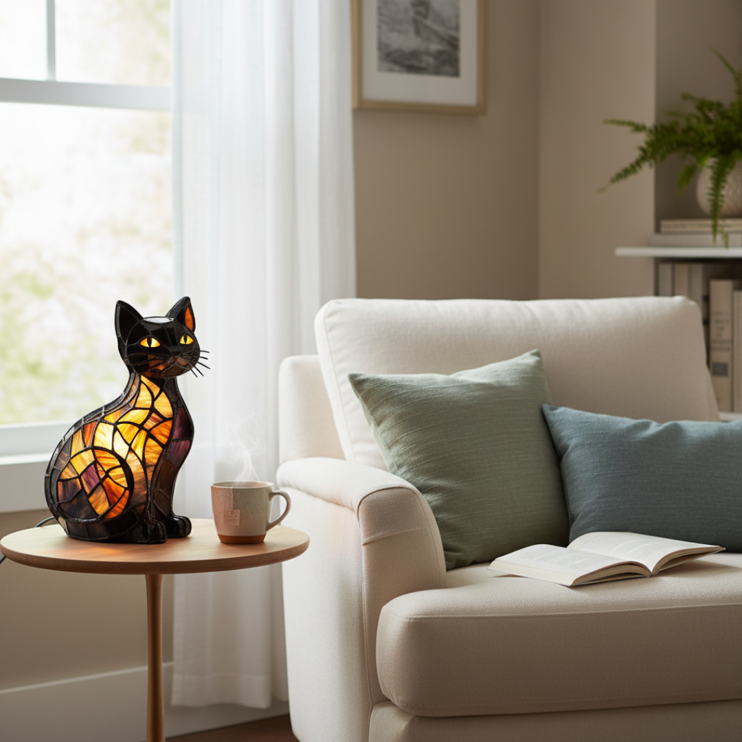 Gatto – Bagliore di Mezzanotte LED - Henrrys