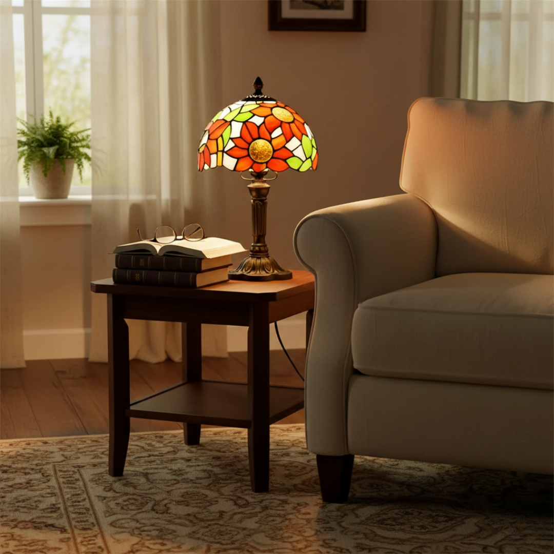Lampada LED in Vetro Ornato - Henrrys