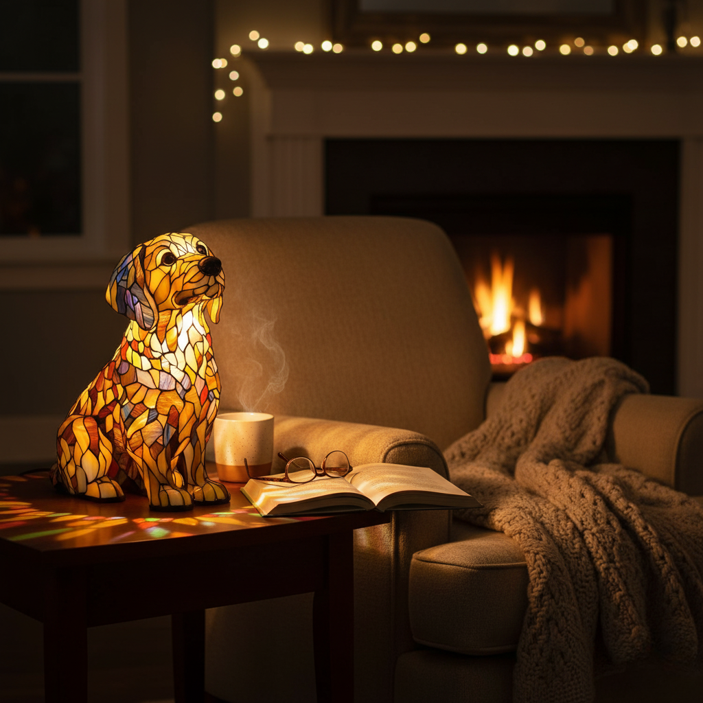 Golden Retriever Aurora – Lampada Radiante - Henrrys