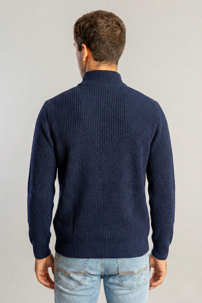 The Hampton Ribbed-Zip