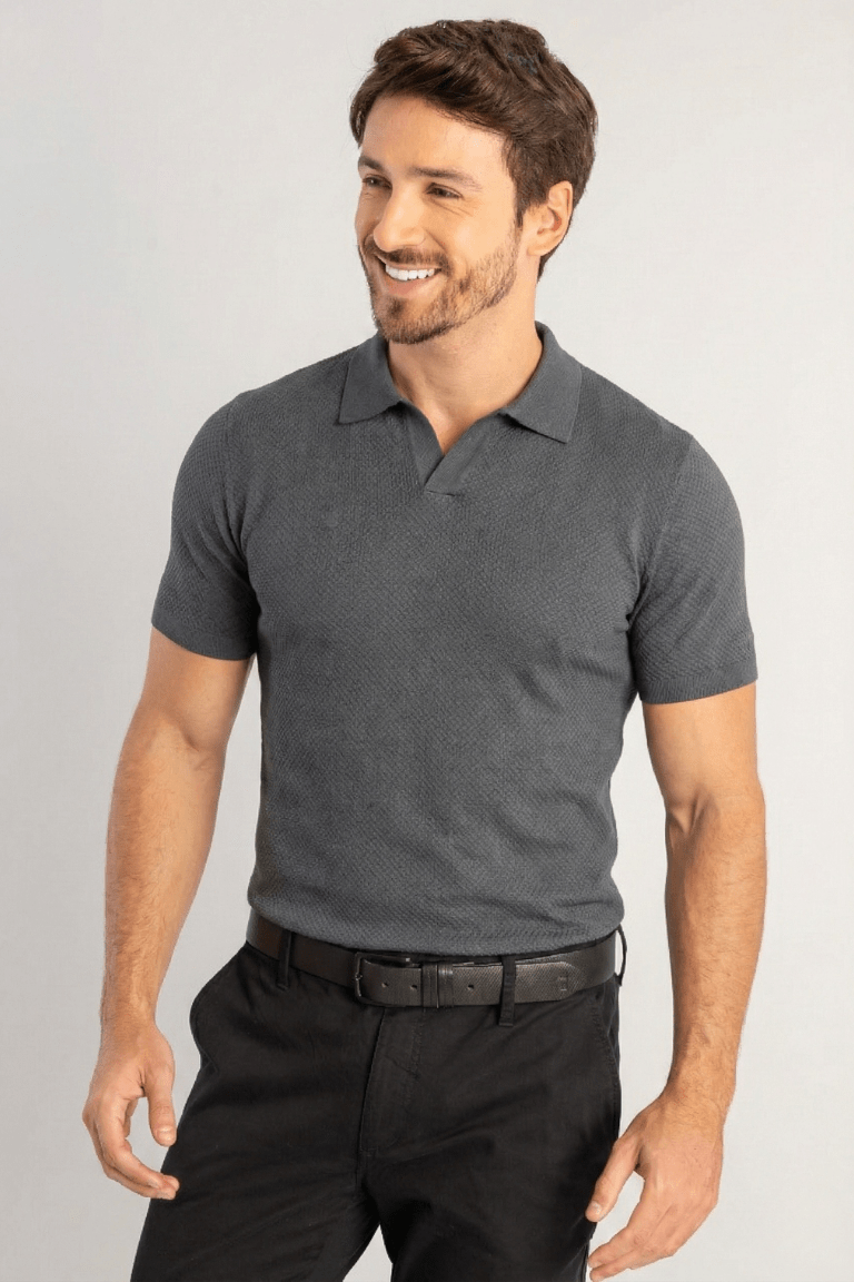 Bloomsbury Textured Polo - Henrrys