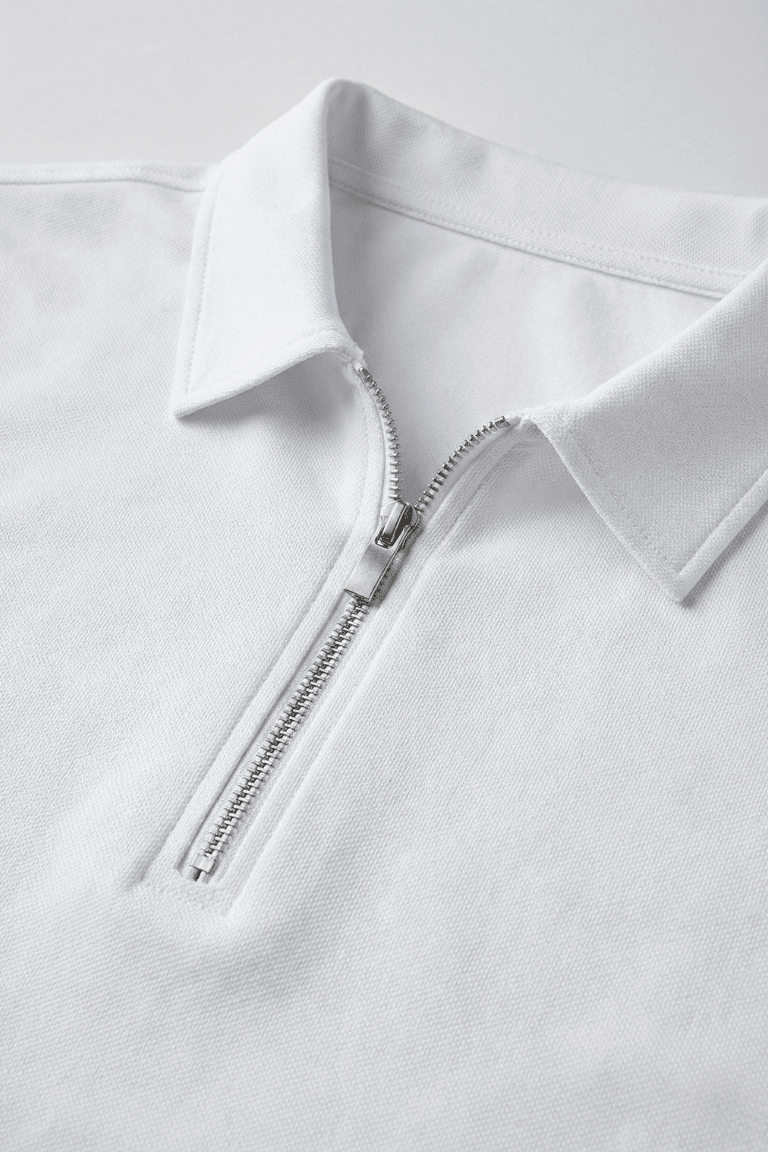 Knightsbridge Quarter-Zip Polo - Henrrys