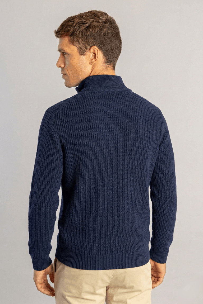 Hampton Ribbed-Zip - Henrrys