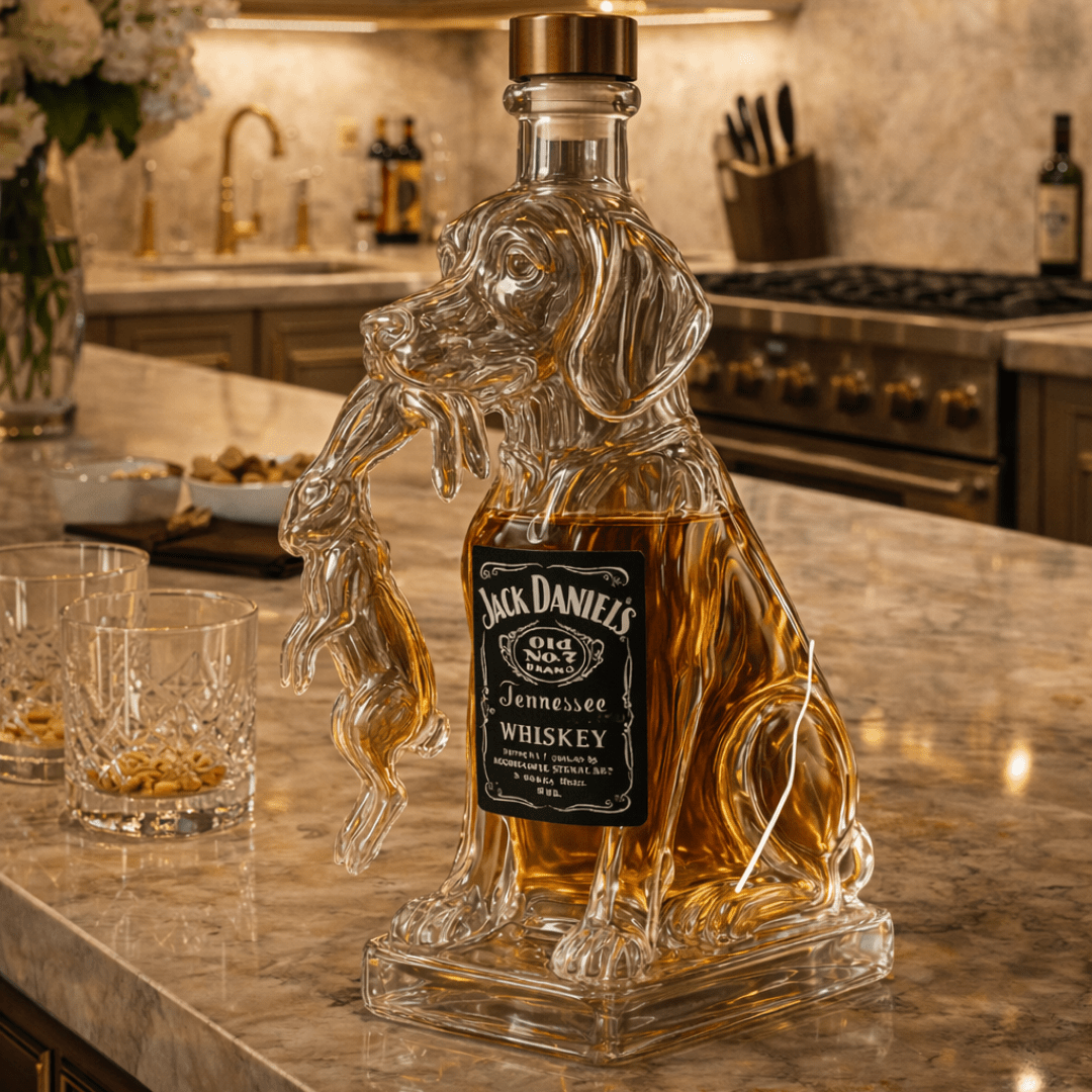 Bouteille de Whiskey - Édition Spéciale Amis Fidèles